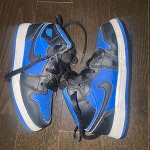 Nike Kids Sneakers Black and Blue